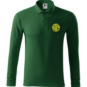 POLO DUGA MAJICA ZELENA HLS LOGO