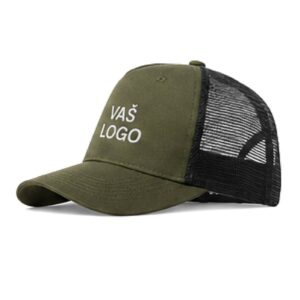 Kapa šilt AMERICAN STYLE s vašim logom – MASLINASTA