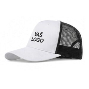 Kapa šilt AMERICAN STYLE s vašim logom – BIJELA